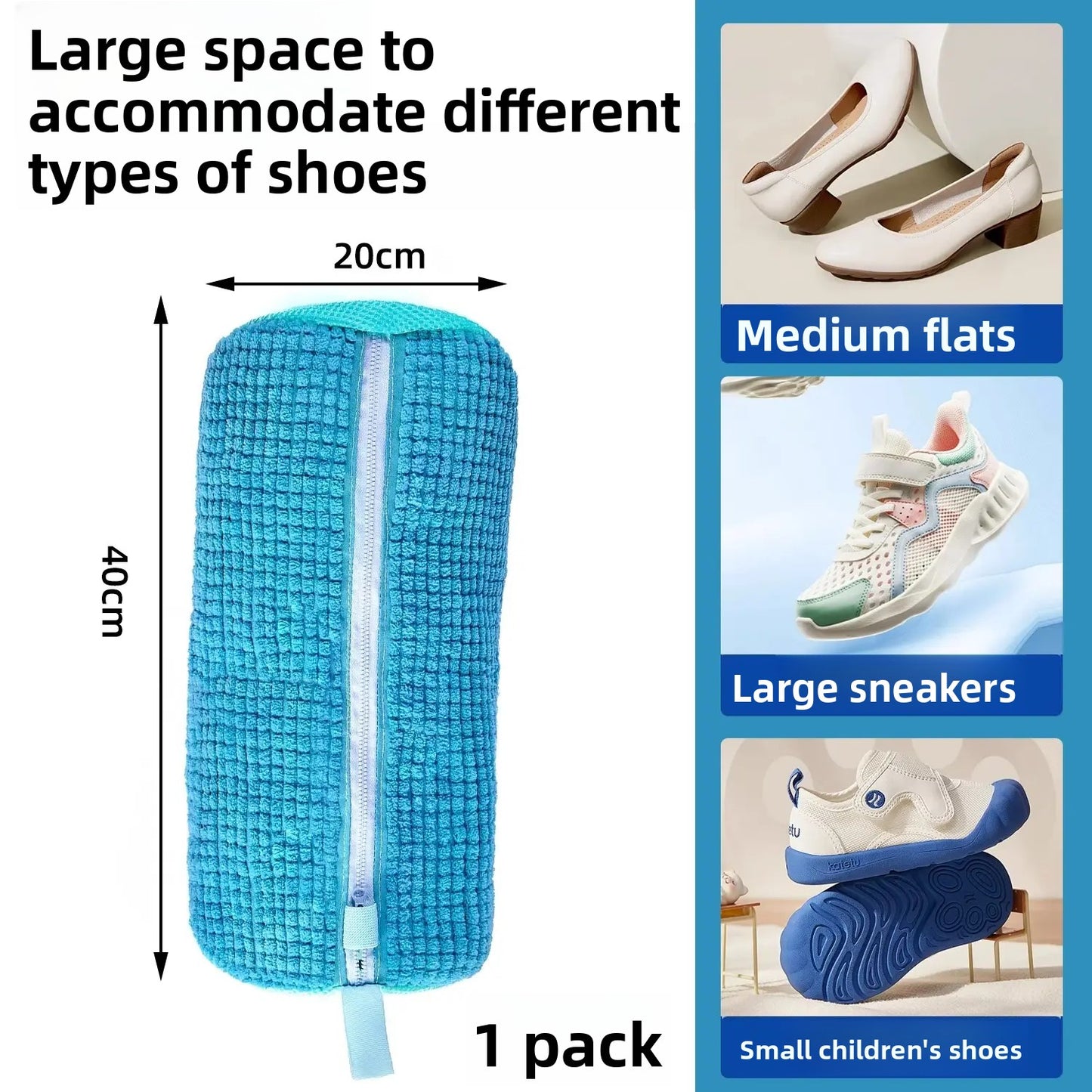 Machine Washable Shoe Cleaning Bag