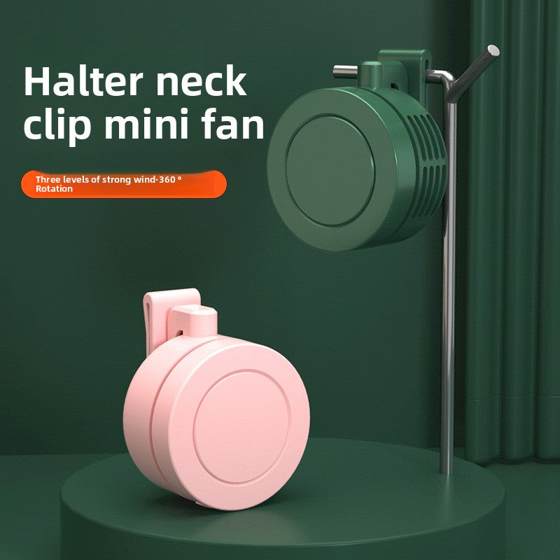 Portable Clip-On USB Mini Fan with Adjustable Speeds