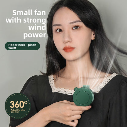 Portable Clip-On USB Mini Fan with Adjustable Speeds
