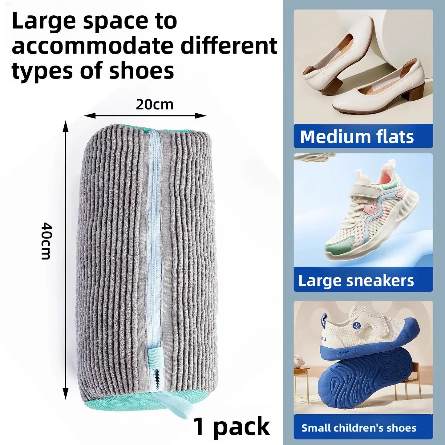 Machine Washable Shoe Cleaning Bag