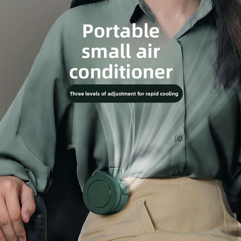 Portable Clip-On USB Mini Fan with Adjustable Speeds